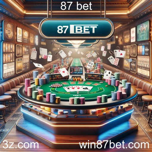 Descubra o Mundo do Poker Online na 87 Bet